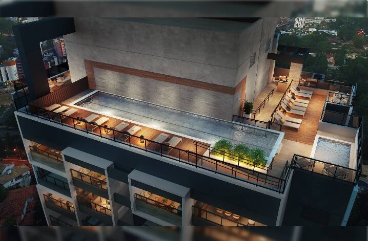 ÁREA DE LAZER NA COBERTURA